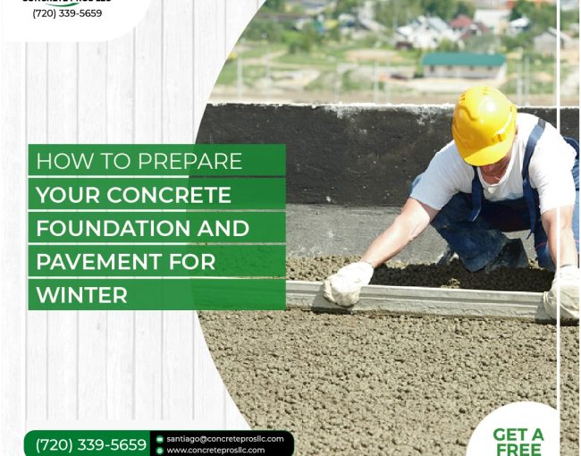 How to Prepare Concrete Foundation and Pavement for Winter