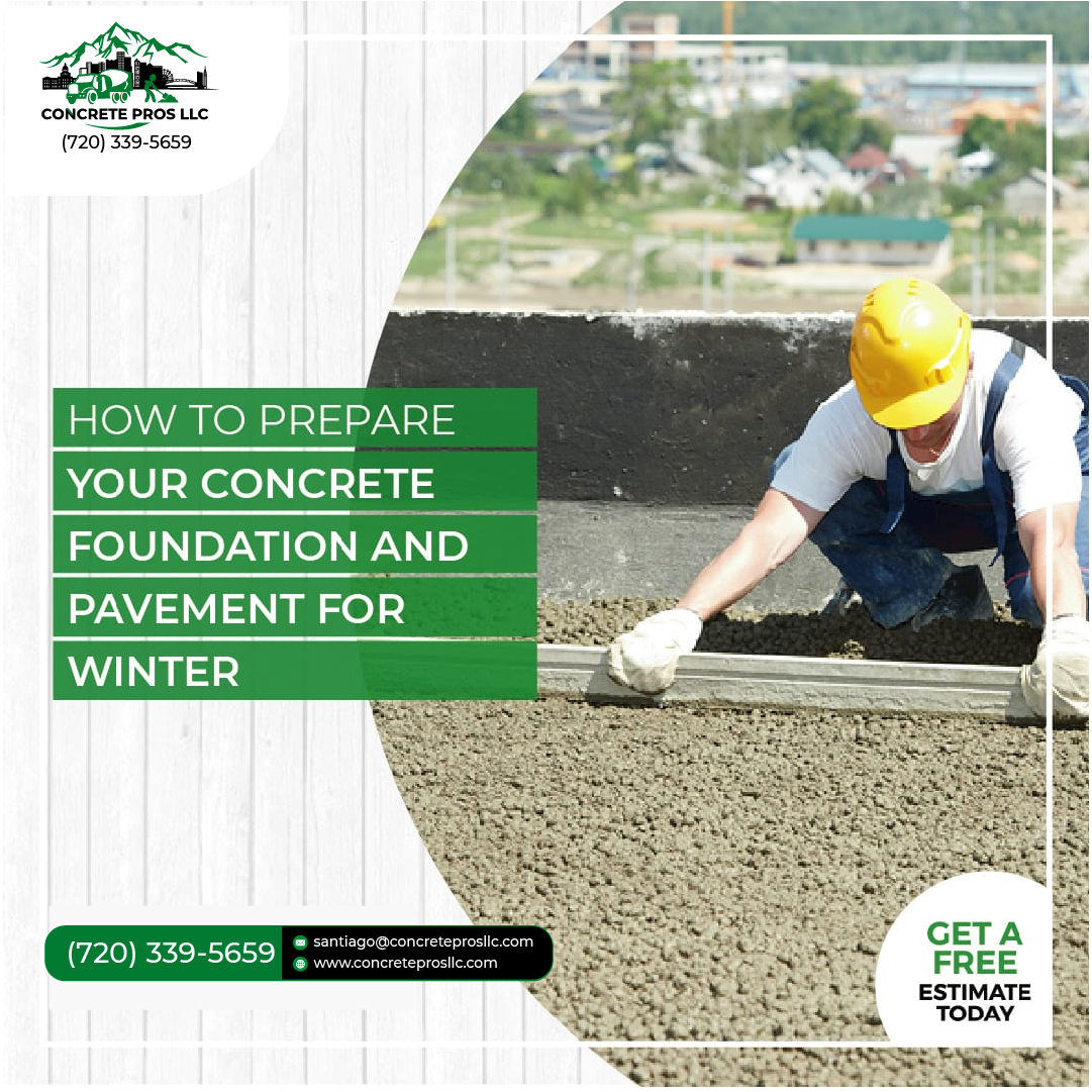 How to Prepare Concrete Foundation and Pavement for Winter